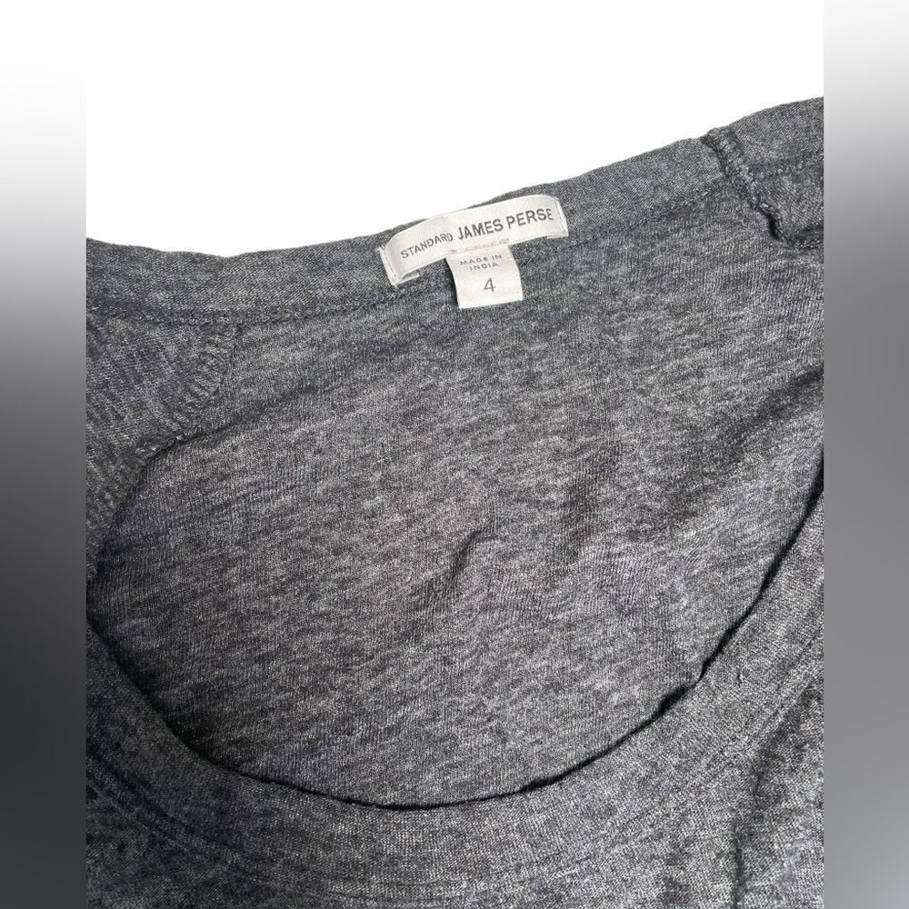 James Perse scoop neck tee size "4"